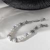 Minimalist Stainless Steel Pearlstyle Bracelet For Women And Men Gift Ideas