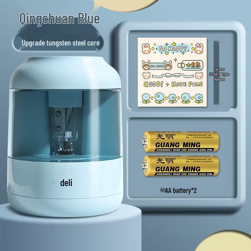 Deli Electric Automatic Pencil Sharpener for Kids