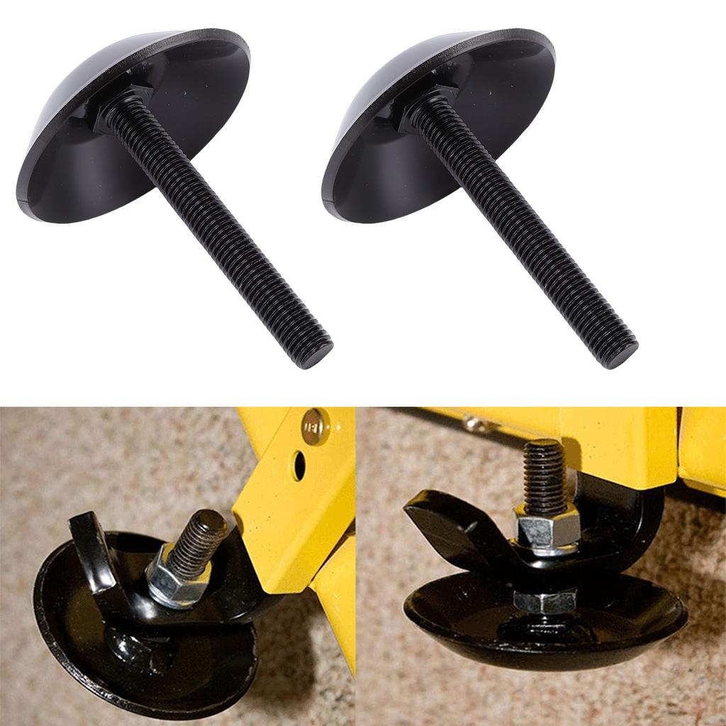 Snow Plow Skid Shoes, Part Number 2208864, 2205071, Stainless Steel Skid Shoes Repl ment, Snow Plow Anti Slip Base for ATV, UTV