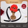 Adult Silicone Gag Ring for Female Slave Oral Training and SM Play