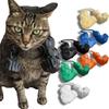 Cat Muscle Arm 3D Printed Cat Neck Hanging Decorative Toy with Muscles Cosplay for Kitten Party Halloween Costume Accessories
