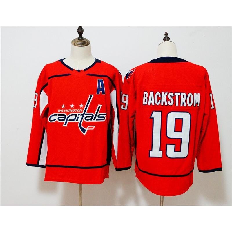 Washington Capitals NHL Hockey Jersey Authentic Style Fan Apparel Men Season Sportswear