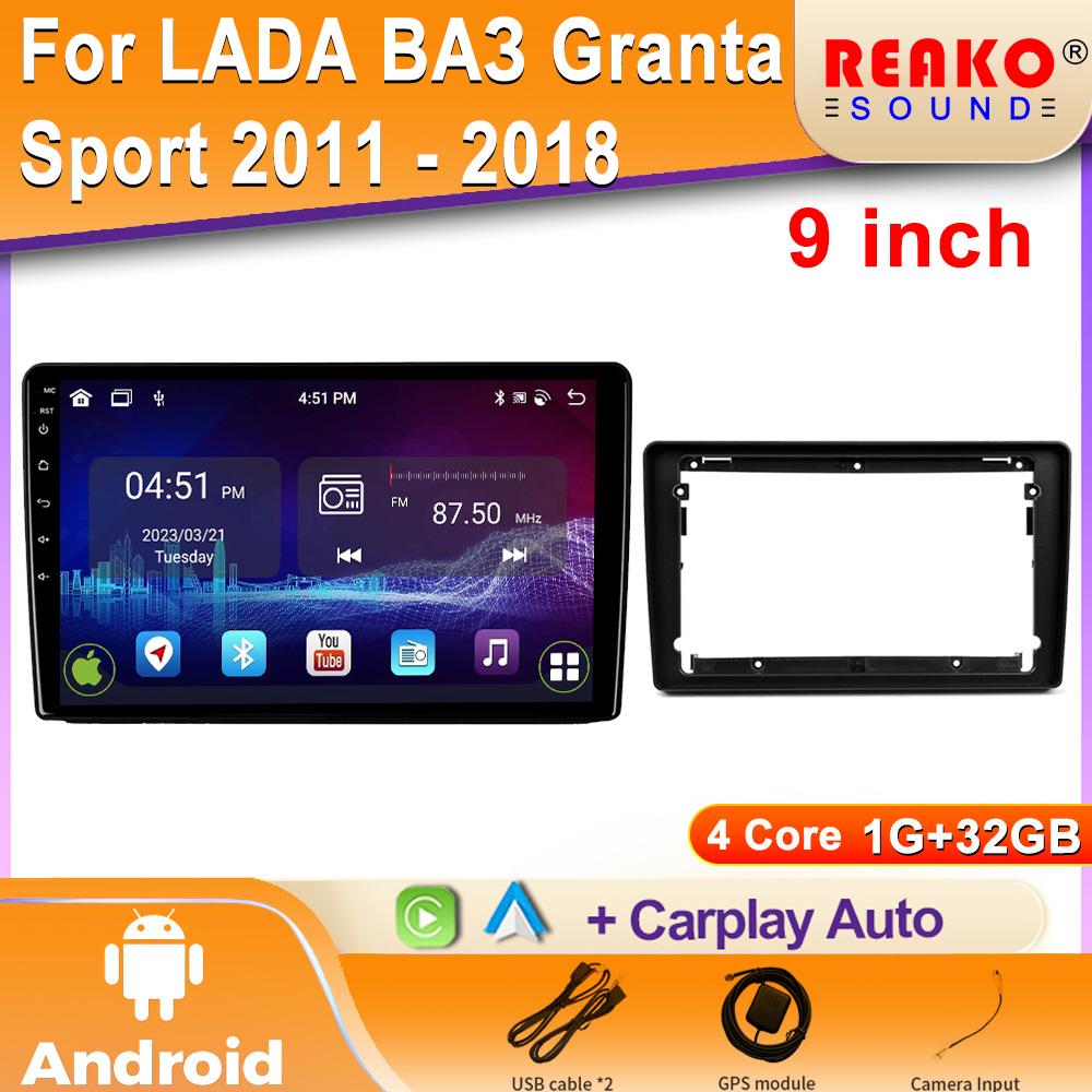 

Для LADA Granta Sport 2011 - 2018 2 Din Android Car Radio Multimedia Video Player Stereo Carplay Auto 4G IPS Head Unit DSP 4 core 1GB+32GB carplay