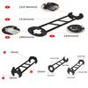 Multi-Function Basin Wrench Reinforced Plastic Sink Tool for Faucet Installation, Compact Design with Ergonomic Handle