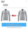 Men's Quick-Dry Half-Zip Stand-Collar Sweatshirt for Autumn/Winter Running and Training.