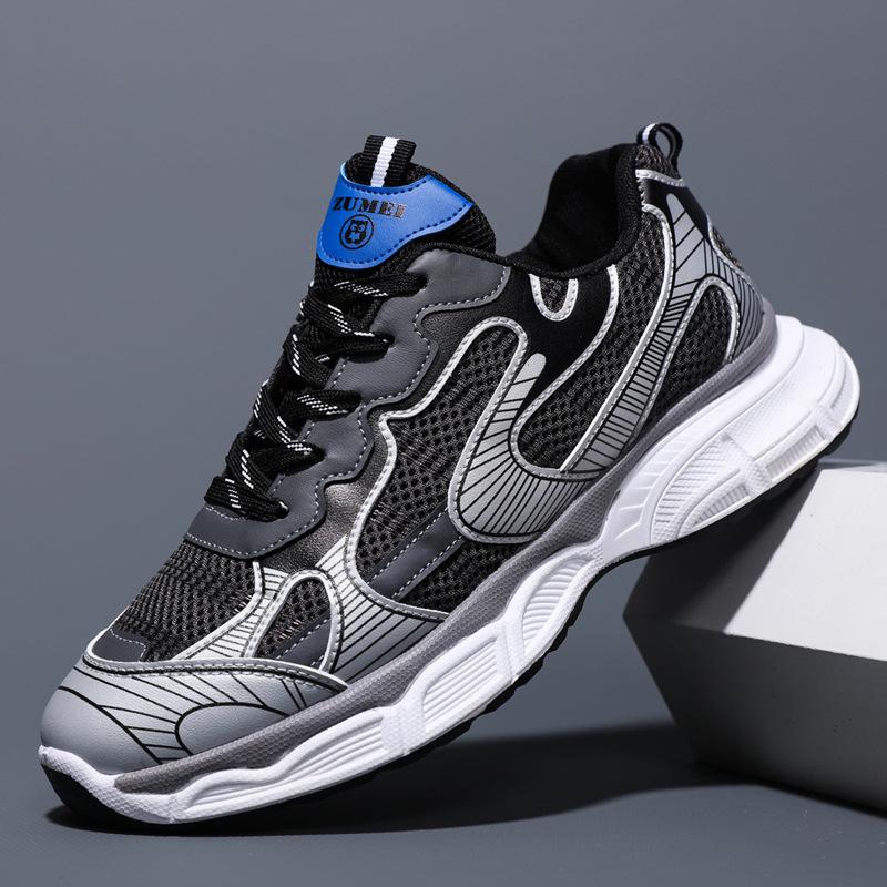 Plattform Männer Schuhe Mode Klobig Turnschuhe Männer Casual Schuhe Atmungsaktive Sport Papa Schuhe Männlichen Fitness Schuhe