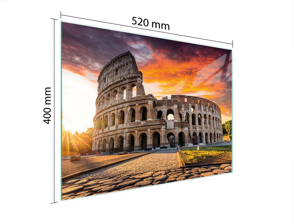 SZKLANA DESKA DO KROJENIA 52x40 KOLOSEUM