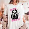 Funny Ghost Face Calling Tee, No You Hang Up Tee, Valentine's Day T-Shirt