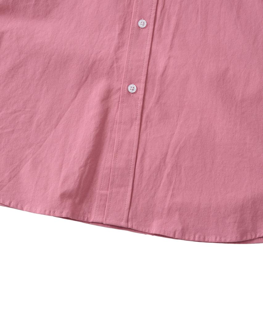 ANALOG MOOD Cotton Breeze Linen Shirt (Pink)