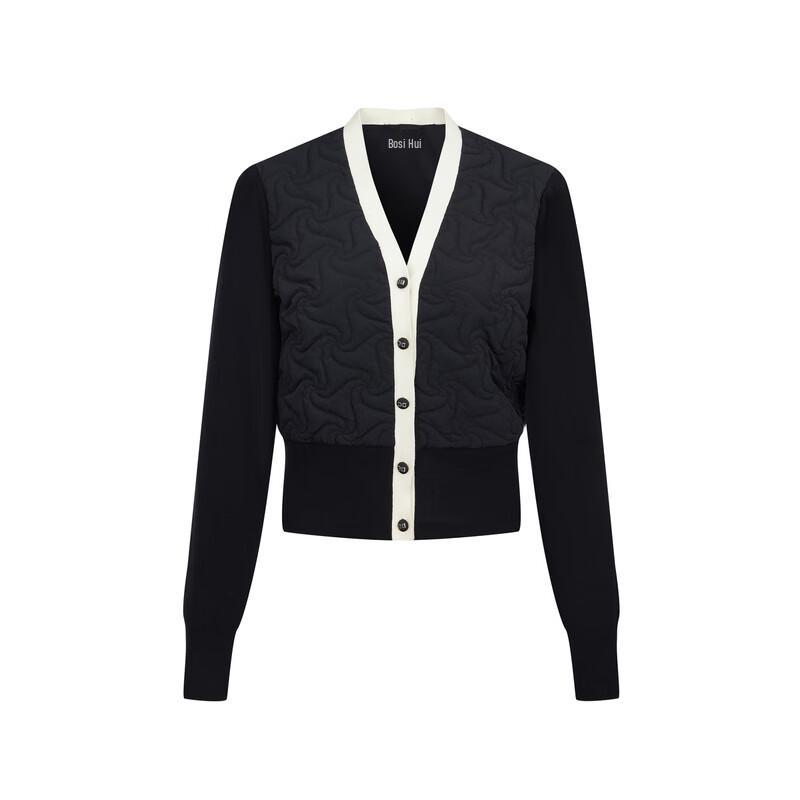 

Bosideng B30136006 Lightweight Patchwork Goose Down Knit Jacket 160/84A