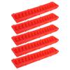 5Set Thicken Bird Feeder Outdoor Hanging Plastic Pigeons Feeding Device Cage Accessory Red