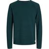 Jack And Jones Mens Textured Regular Raglan Jumper