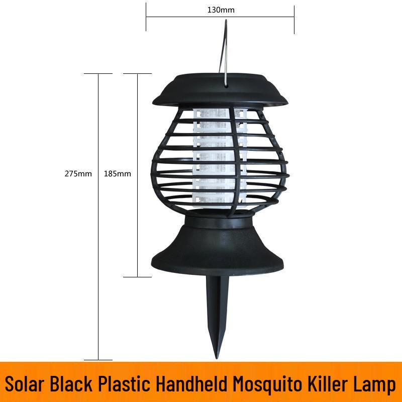 Waterproof Rechargeable Solar Insect & Mosquito Killer Lamp for Outdoor Use