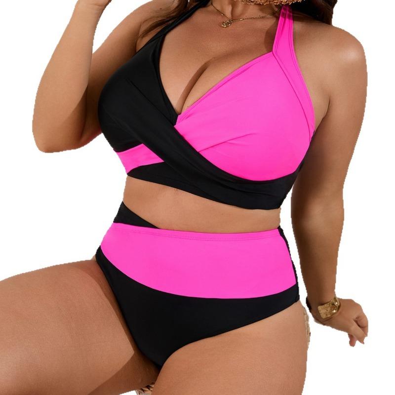 2026 Costumi da Bagno Bikini a Vita Alta Taglie Forti da Donna, Costumi da Bagno e Abbigliamento da Donna
