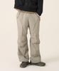 BBC EARTH Warm Fit Parachute Pants_Light Ash Grey
