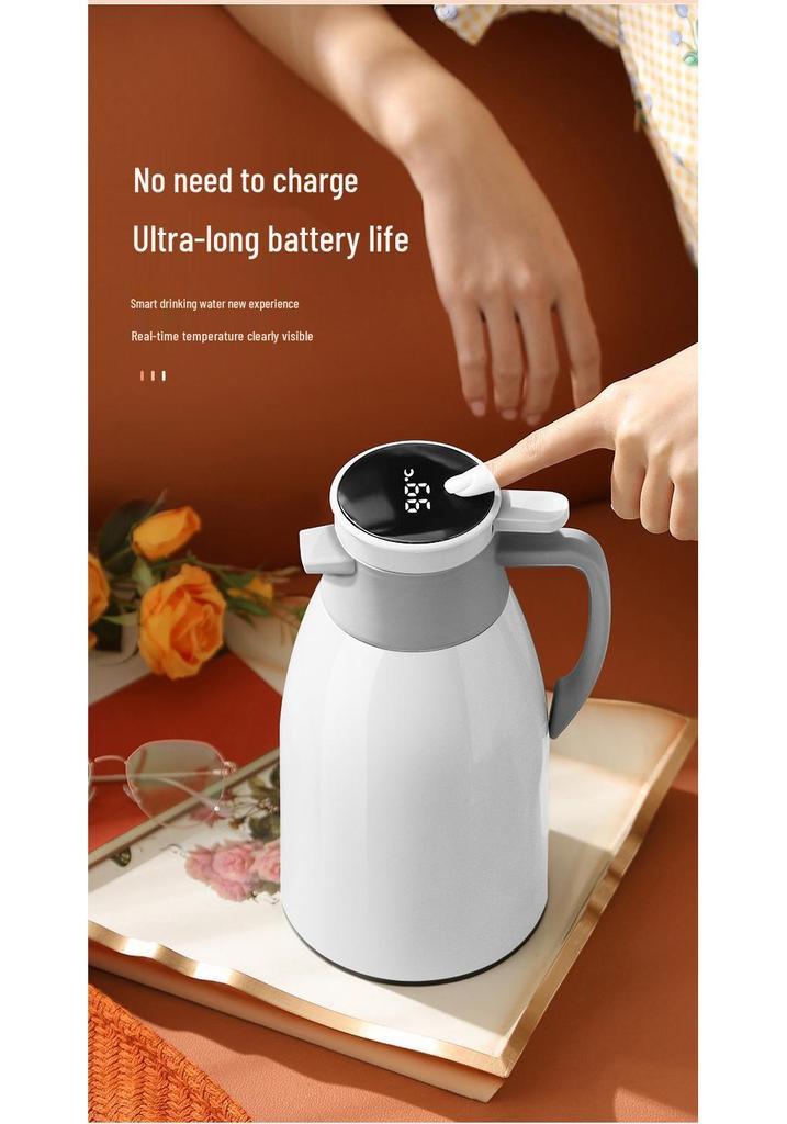 2026 Large Capacity Insulated Thermos Flask - Portable Home Heat Preservation Bottle