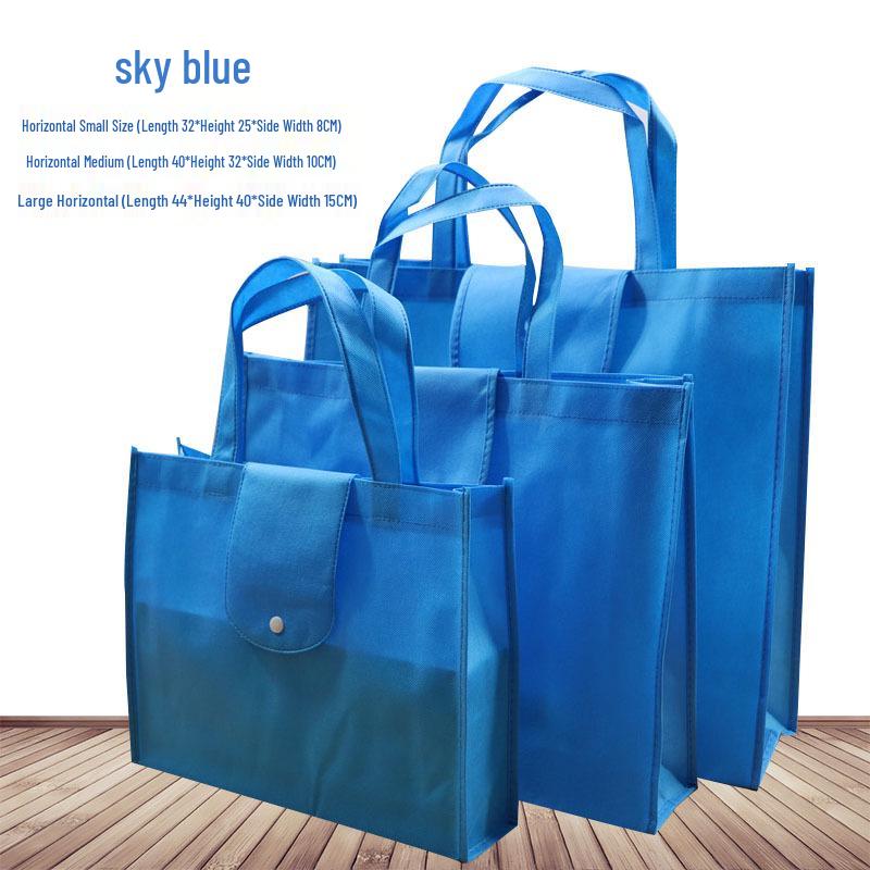 Eco-Friendly Foldable Tote Bag with Custom Logo for Promotions