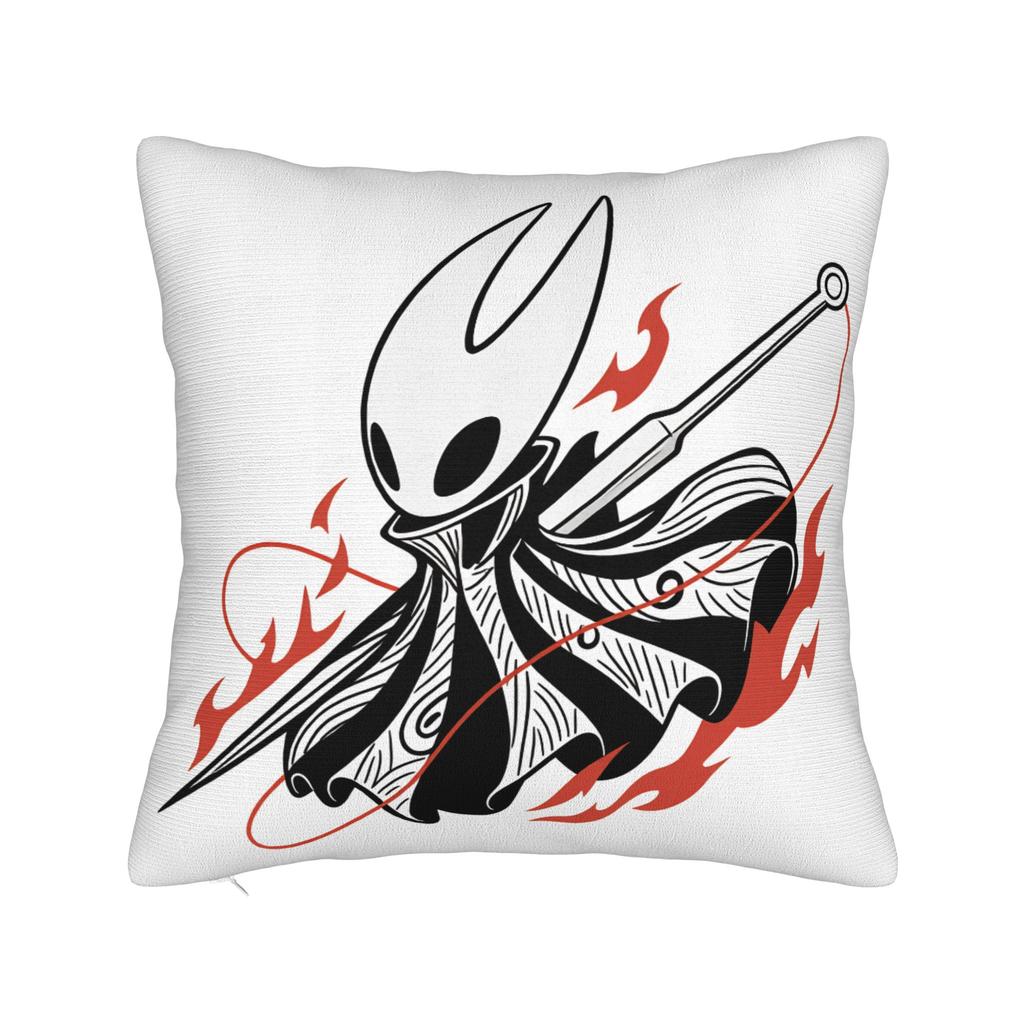 Hollow Knight Silksong Pillow Case Square Pillow Cover For Sofa Car Home Decor Morden Cushion Cover