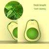 TikTok Style Avocado Catnip Molar Toy: Lick Ball for Kitten Dental Play