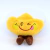Creative Cartoon Lottery Ticket Small Pendant Plush Toy Gold Ingot Doll School Bag Hanging Ornament Grab Machine Doll