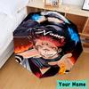 Custom Name Light Darkness Jujutsu Umbrella, Foldable Umbrella Suitable for Outdoor Shopping Travel Sports, Exquisite Gift for Family