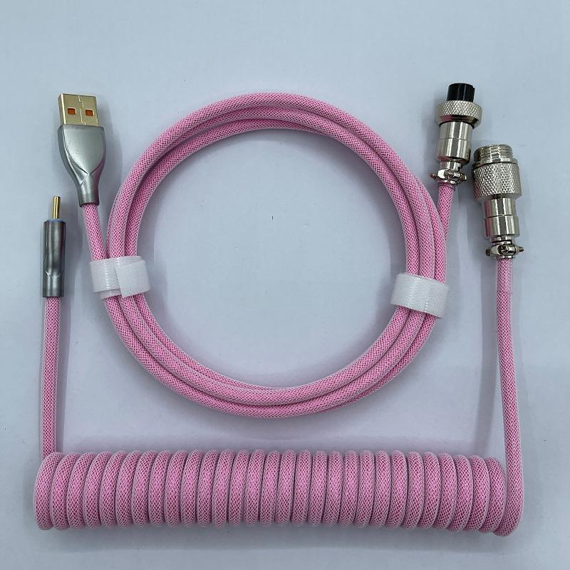 Custom USB 8K Mechanical Keyboard Cable with Magnetic Switch and Aviation Connector for Gaming