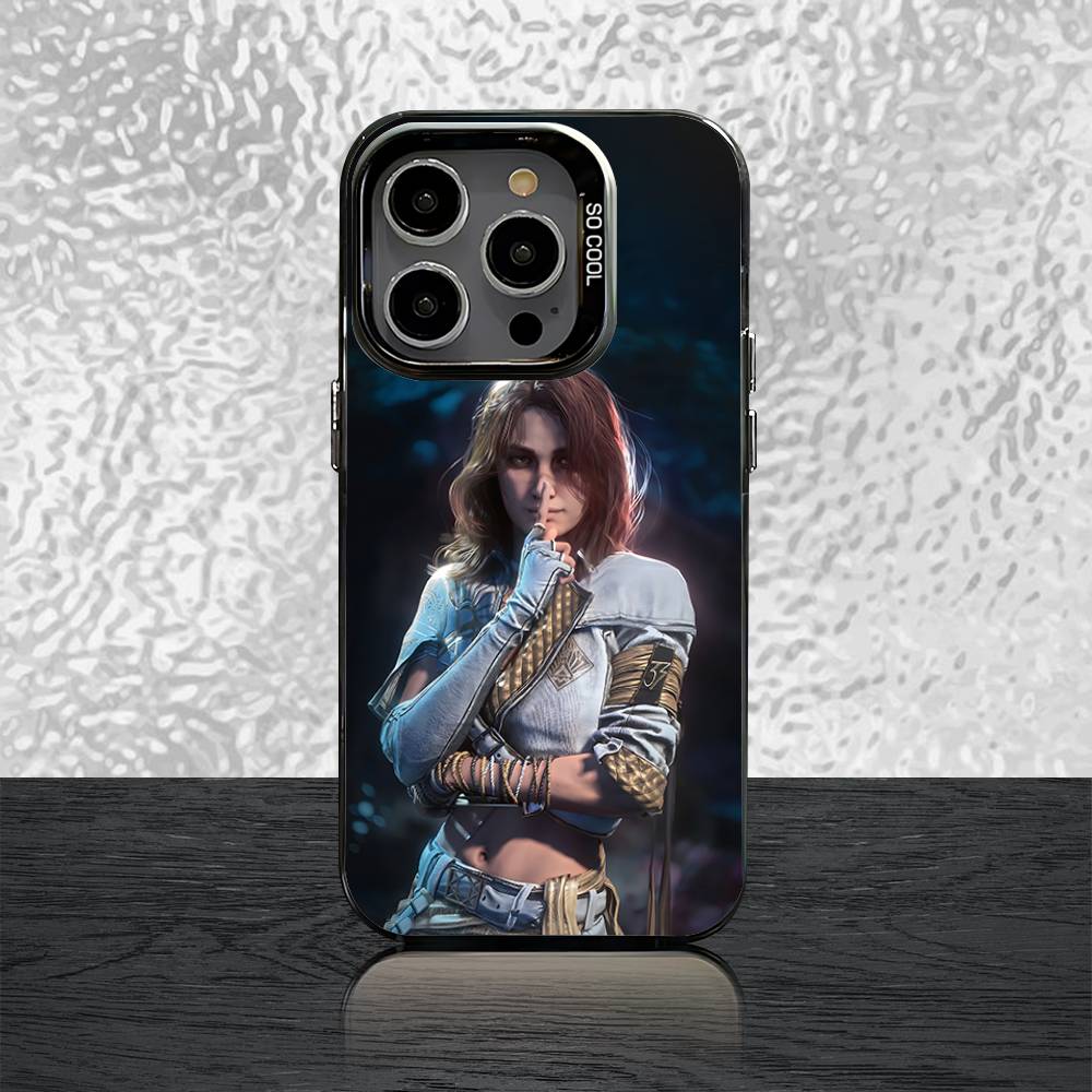 

Clair Obscur Expedition 33 Phone Case For iPhone 16,15,14,13,12,11,Pro,Max,Plus,Mini,SE Black Candy Matte Shockproof Cover iPhone13