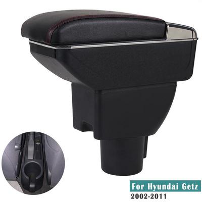 For Hyundai Getz Armrest Box Car Central Armrest Storage Box Cup Holder Modification Accessories