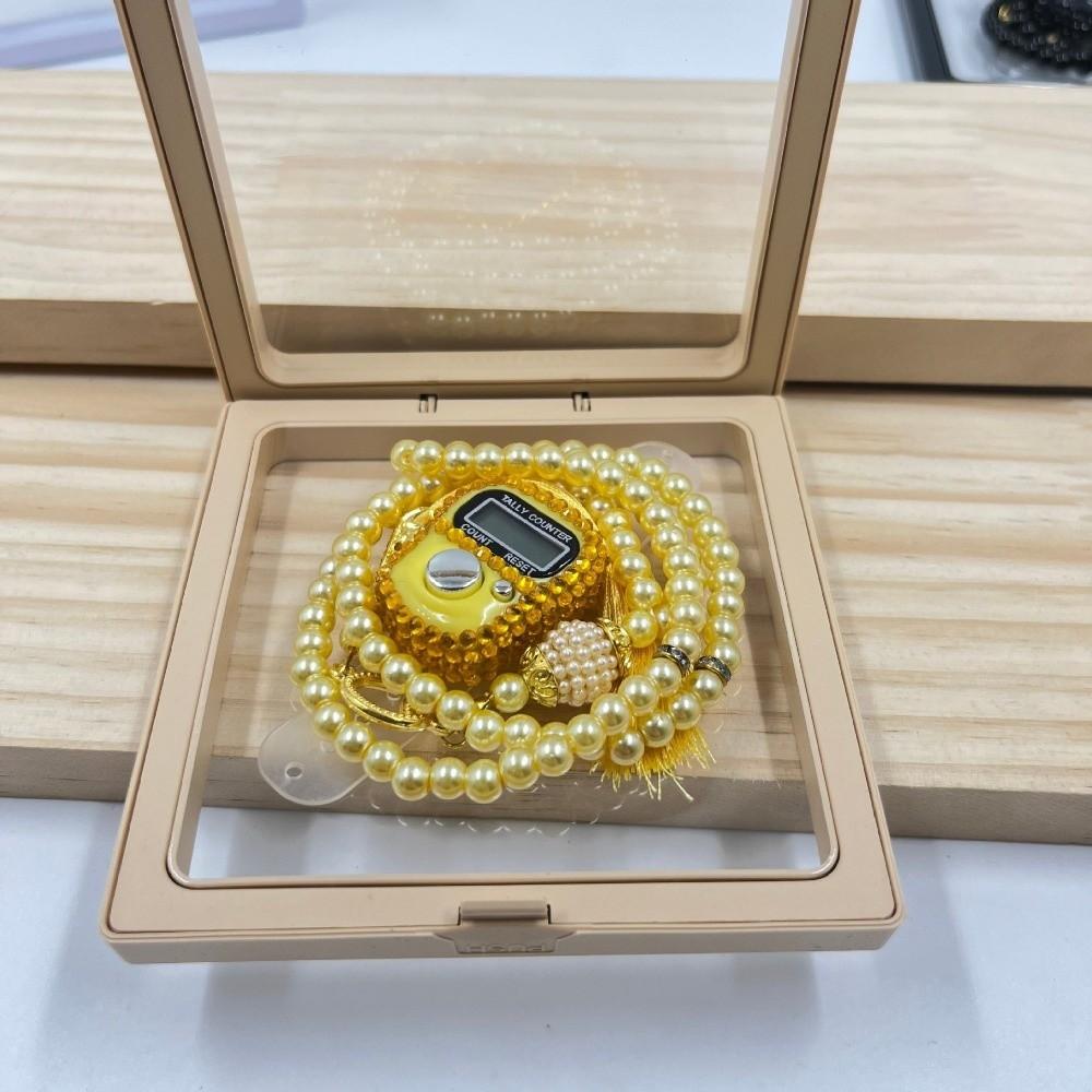 2pcs/box 99-Prayer Tasbih Beads Prayer Beads Resettable Rosary Bracelet  Eid Celebration