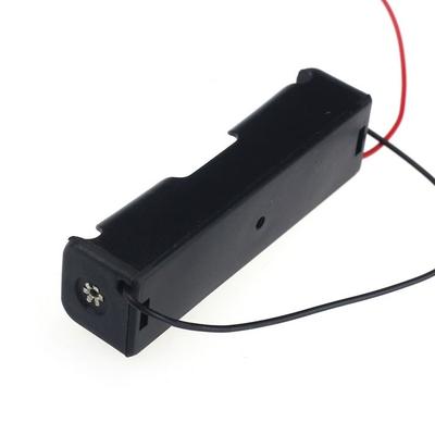 1ks 18650 Power Battery Storage Case Plastový držák boxu s vývody