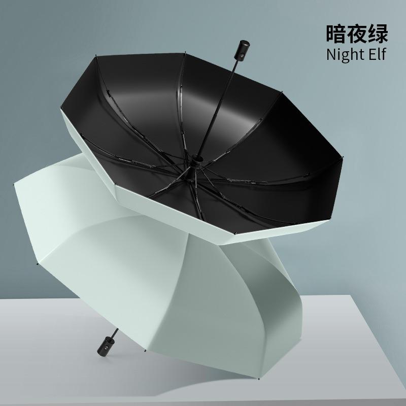 Business oversized reverse folding umbrella thickened and enlarged men's sun umbrella anti-ultraviolet women's sunshade hot-selling umbrella equipment
