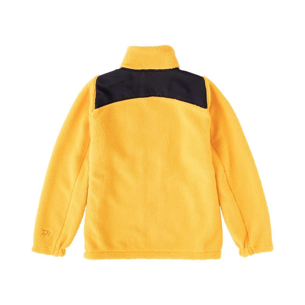 DAIWA Retro Fleece Jacket Faded Yellow Fishing DJ-3123 Men's