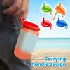 Silicone straw soda can lid reusable can lid leak proof snap on seal lid