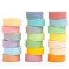 Masking Tape 20 Pieces Set Macaron Color Plain Washi Colors Pastel DIY Craft Journal Planner Scrapbook Wrapping Gift Decoration