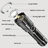 Strong Light LED Flashlights Telescopic Zoom Tactical Torch Type-c Rechargeable Portable Spotlight Long-Range Camping Flashlight
