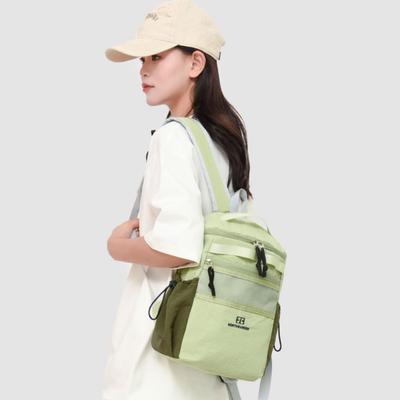 Colorblock Water-resistant Lightweight Hiking Backpack - Large Capacity for Men and Women
