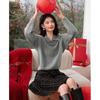 Women's Doll Collar Knitted Sweater