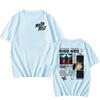 Męskie koszulki Bando Boyz Free Tour 2025 T-shirt Kidd Keo Koszulka z nadrukiem graficznym Letni T-shirt z krótkim rękawem Bawełniany T-shirt Streetwear