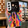 Funny Sun Moon Face Cover Phone Case For Samsung Galaxy S26 S25 Edge S24 Ultra S23 S22 Plus S21 S20 FE Soft Fundas Shell Galaxy