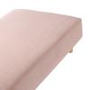 MUJI Easy To Put On and Take Off Warm Fitted Sheet Pink Small Single Size X 200 X 83412906 - 80-100 18-28cm