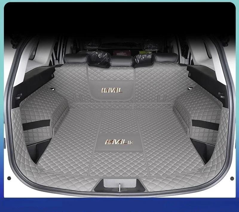 BGZ1 for Haval H6 PHEV Fuel  Accessories Car Trunk Mat 3rd Gen 2025 2024 Interior Protection Mat Leather Waterproof Conversion