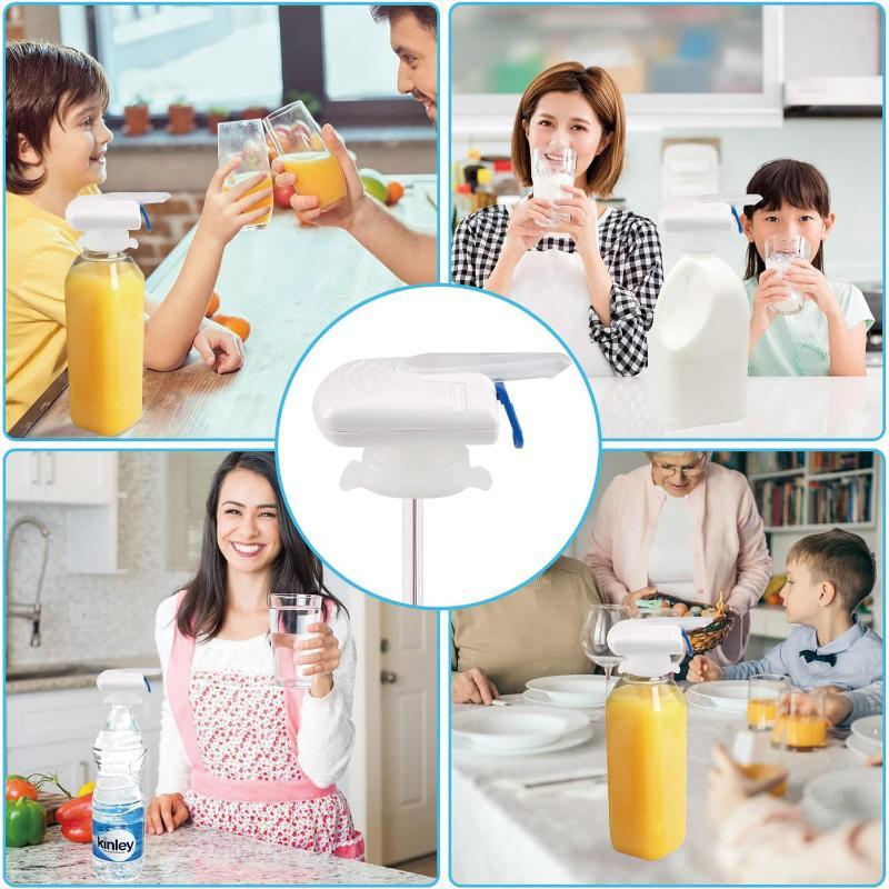 Fully Automatic Suction Pump Anti Overflow Straws Mineral Water Bucket Suction Tool Automatic Beverage Straw Beverage Dispenser