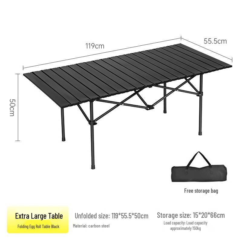 Ultra-light Portable Folding Outdoor Table & Chair Set for Camping and Picnics