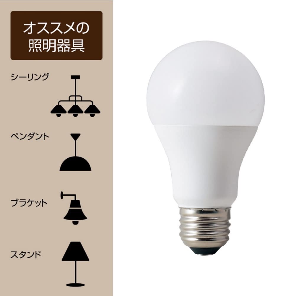 Styled LED Bulbs, 2-Pack, Dimmable, Standard Bulb Type, 26mm Base, 60W Equivalent, Warm White, Wide Beam Angle, Suitable for Enclosed Fixtures,