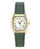 Fossil Harlow Green Croco Leather Strap Cream Dial Quartz ES5427 Women's Watch
