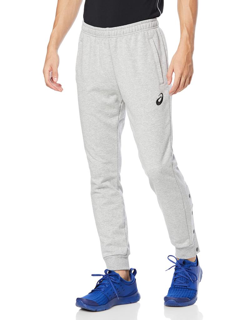 Asics 2031C713 Training Wear Sweatpants Buttoned Men's (Slim, Hem)