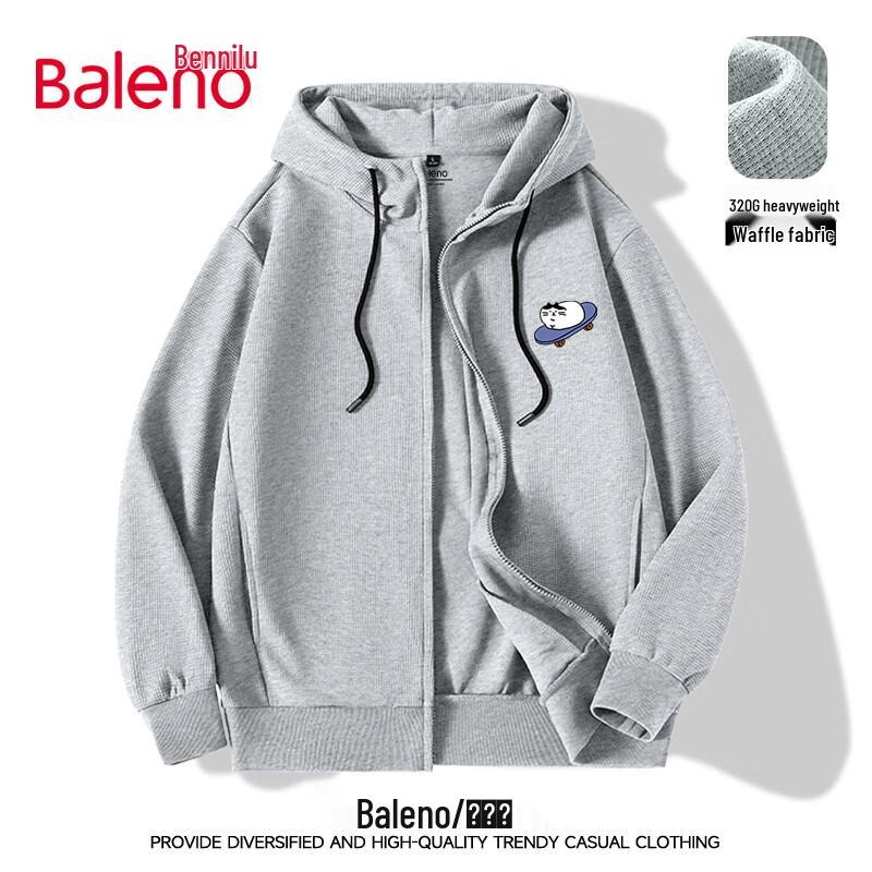 

Baleno Men s Waffle Knit Heavyweight Hooded Sweatshirt L