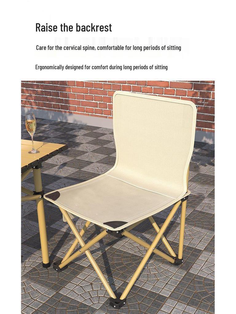 Outdoor Portable Folding Table & Chairs Set - Lightweight Roll-Up Table with Camping Seats