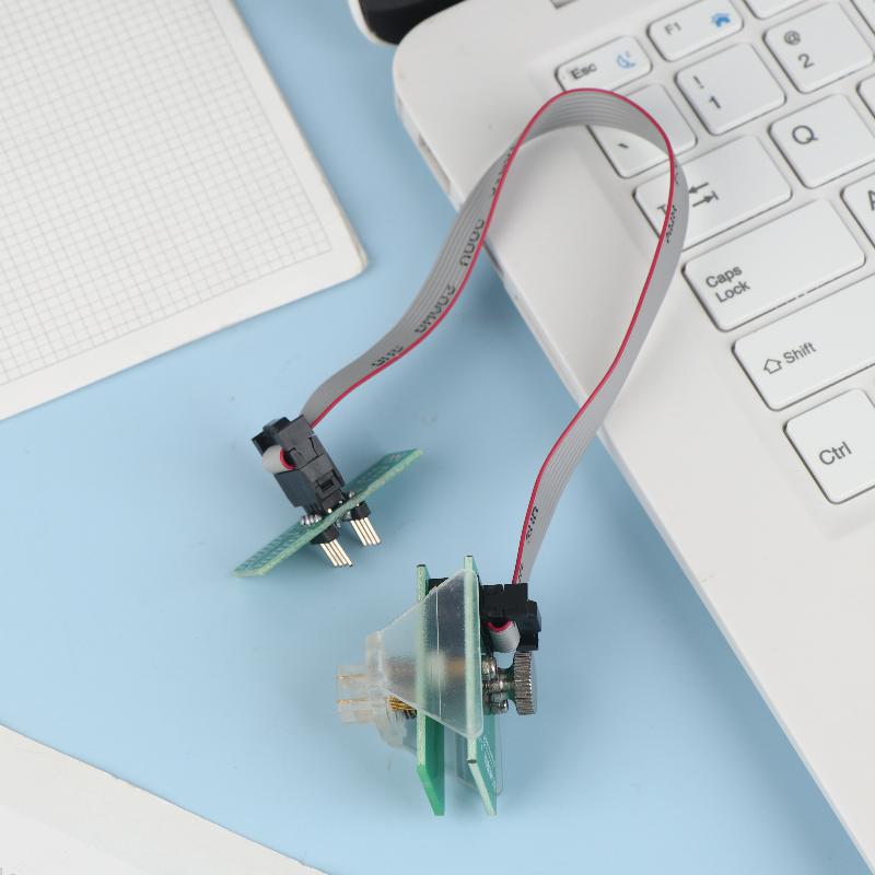 8Pin Adapter Anti-Theft Data Reading Adapter 8 Line Clip Sop8 Test Clip Supports Xprog V6.12/Upa/Orange/Cg Pro 9S12/Iprog