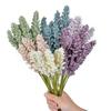 High Realistic 6pcs Artificial Flower Vanilla Spike For Home Wedding Decor